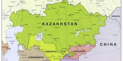 Узбекистан карта Русије